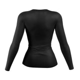 Premium Black BJJ Women's Rash Guard XMARTIAL