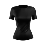 Premium Black BJJ Women's Rash Guard XMARTIAL