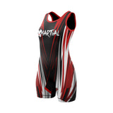 Racing Stripes Women's Wrestling Singlet XMARTIAL