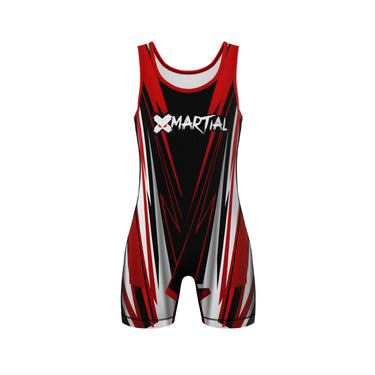 Racing Stripes Wrestling Singlet XMARTIAL