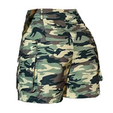 Rebel Women's Camo Cargo Shorts XMARTIAL