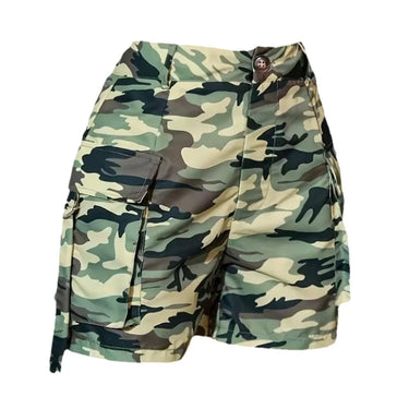 Rebel Women's Camo Cargo Shorts XMARTIAL