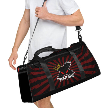 Red Athlete Duffle Bag XMARTIAL