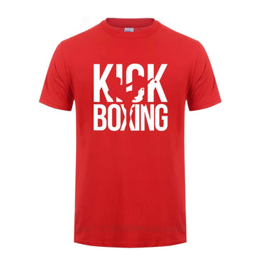 Red High Kick MMA Shirts XMARTIAL