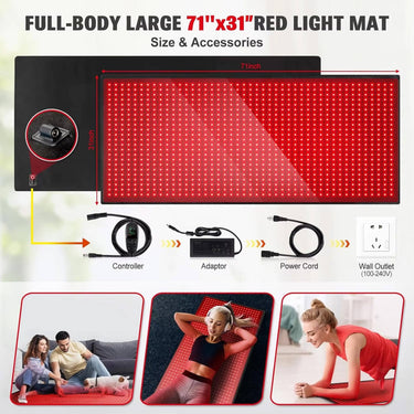 Red Light Therapy Mat XMARTIAL