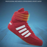 Red Quick Youth Wrestling Shoes XMARTIAL