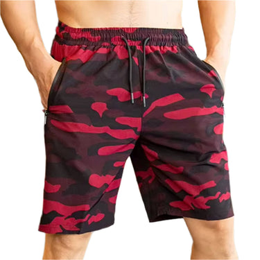 Red Summit Drawstring Camo Shorts XMARTIAL