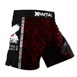 Red Viking 2.0 Hybrid BJJ/MMA Shorts XMARTIAL