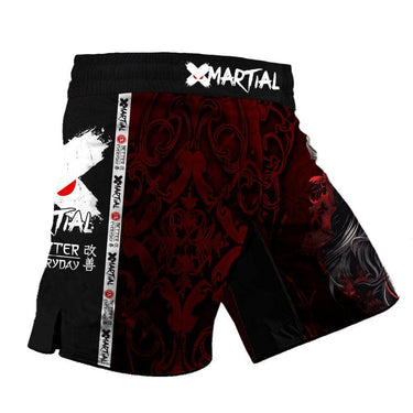 Red Viking Kids BJJ/MMA Shorts XMARTIAL