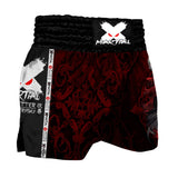 Red Viking Muay Thai Shorts XMARTIAL