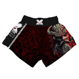 Red Viking Muay Thai Shorts XMARTIAL