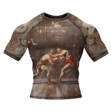 Roman gladiatorial BJJ Rash Guard XMARTIAL