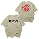 Round Jitsu Oversized Faded T-Shirt XMARTIAL