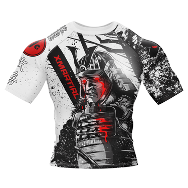 Samurai Warrior Rank BJJ Rash Guard XMARTIAL