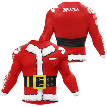 Santa Claus Rash Guard XMARTIAL