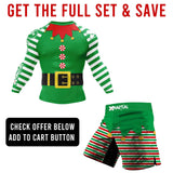 Santa Elf 2.0 Hybrid BJJ/MMA Shorts XMARTIAL