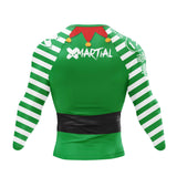 Santa Elf Rash Guard XMARTIAL