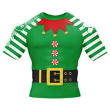 Santa Elf Rash Guard XMARTIAL