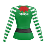 Santa Elf Women's Rash Guard XMARTIAL