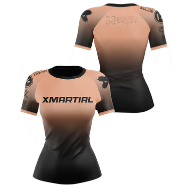 Shadowed Elegance Women's BJJ Rash Guard XMARTIAL