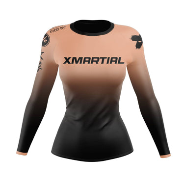 Shadowed Elegance Women's BJJ Rash Guard XMARTIAL