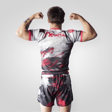 Shredded Panda BJJ Rash Guard XMARTIAL