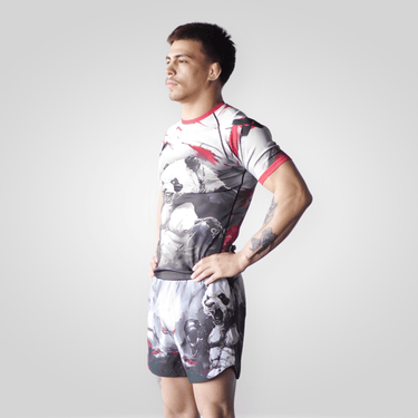 Shredded Panda BJJ Rash Guard XMARTIAL