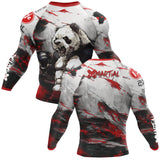 Shredded Panda BJJ Rash Guard XMARTIAL