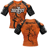 Siam Skull Muay Thai Rash Guard XMARTIAL