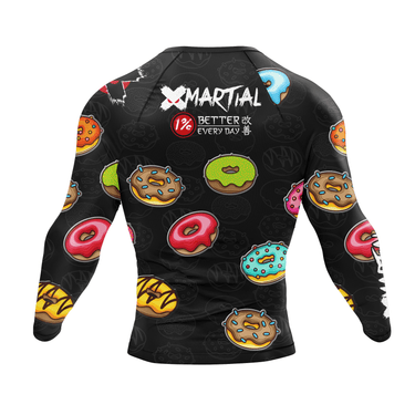 Sprinkled Donuts Rash Guard XMARTIAL