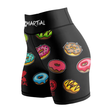 Sprinkled Donuts Women's BJJ/MMA Compression Shorts XMARTIAL