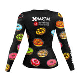 Sprinkled Donuts  Women's Rash Guard XMARTIAL