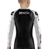 Stealth Camo Kids Rank BJJ Rash Guard XMARTIAL