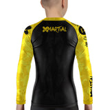 Stealth Camo Kids Rank BJJ Rash Guard XMARTIAL