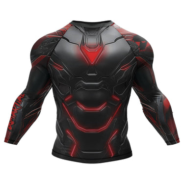 Steel Iron Hero BJJ Rash Guard XMARTIAL