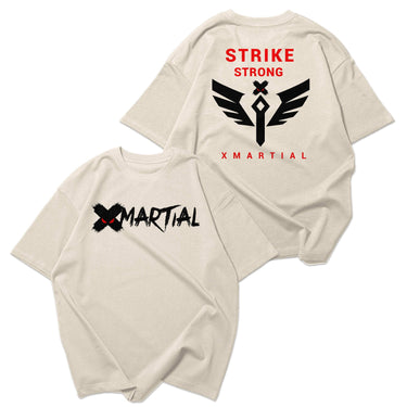 Strike Strong Oversized Faded T-Shirt XMARTIAL