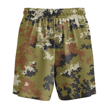 Swamp Green Frontline Kids Camo Sweat Shorts XMARTIAL