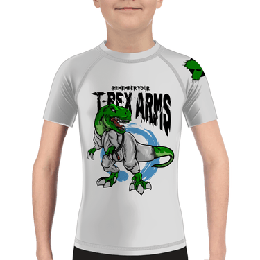 T-Rex Arms Kids BJJ Rash Guard XMARTIAL