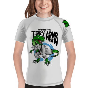 T-Rex Arms Kids BJJ Rash Guard XMARTIAL