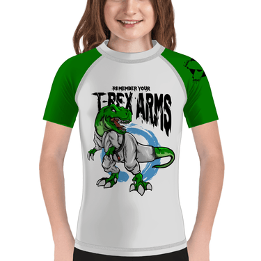 T-Rex Arms Kids BJJ Rash Guard XMARTIAL