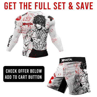 The Grappler 2.0 Hybrid Anime BJJ/MMA Shorts XMARTIAL