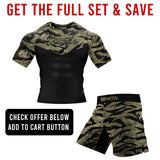 Tiger Camo 2.0 Hybrid BJJ/MMA Shorts XMARTIAL