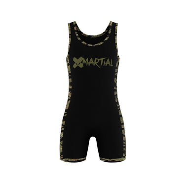 Tiger Camo Wrestling Singlet XMARTIAL