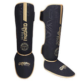 Titanium Gold Muay Thai/MMA Shin Guards XMARTIAL