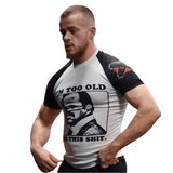 Too Old BJJ Rash Guard XMARTIAL