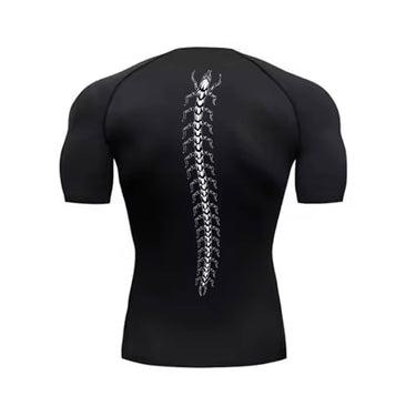 Toxic Crawler Black Compression Shirt XMARTIAL