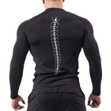 Toxic Crawler Long Sleeve Black Compression Shirt XMARTIAL