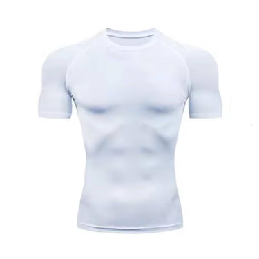 Toxic Crawler White Compression Shirt XMARTIAL