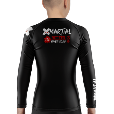 Unbroken BJJ Rash Guard XMARTIAL