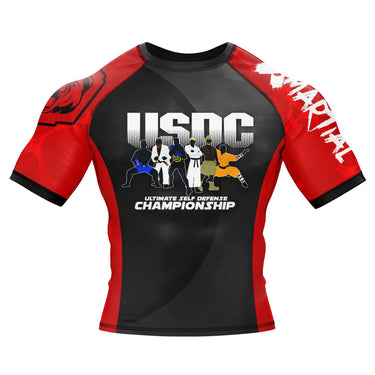 USDC Athlete BJJ Rash Guard XMARTIAL